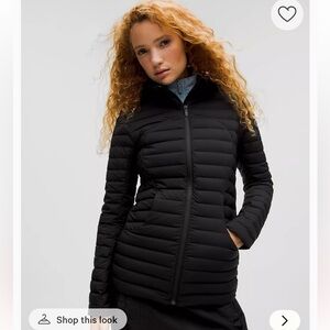 lululemon athletica Black Pack It Down Puffer Jacket